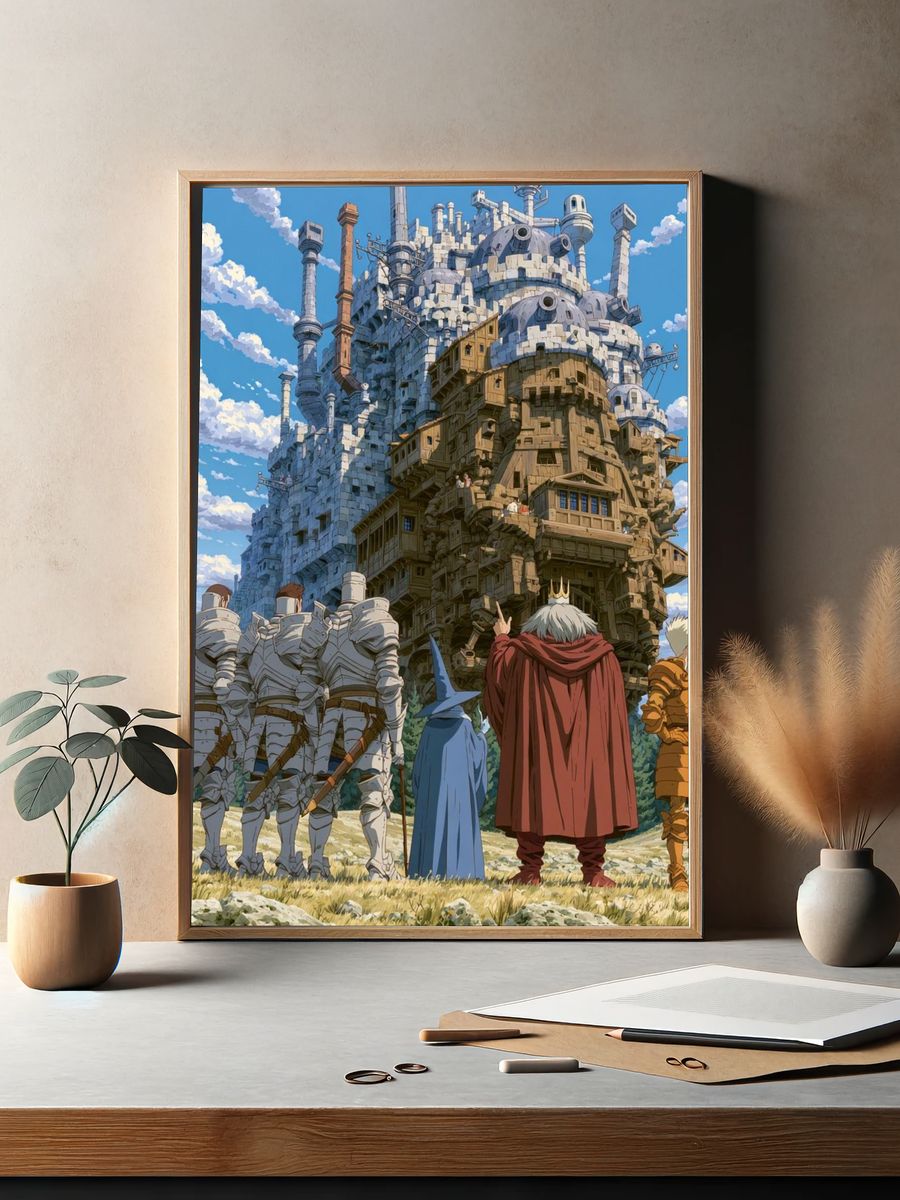 Fantasy Castle Tower Poster. — room view 2