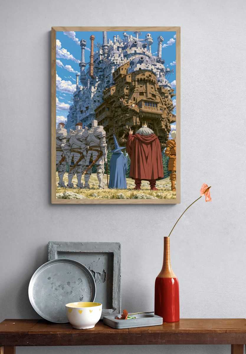 Fantasy Castle Tower Poster. — room view 3