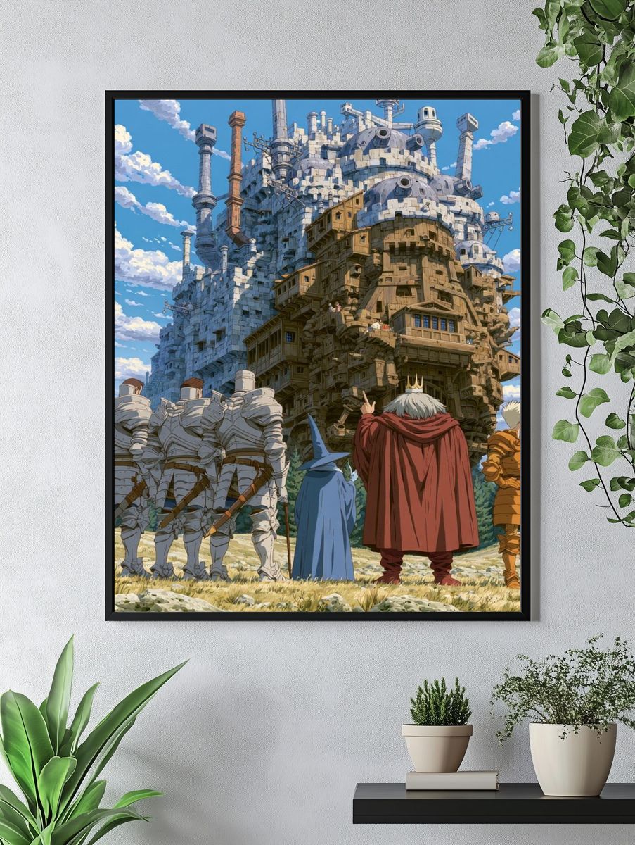 Fantasy Castle Tower Poster. — room view 4