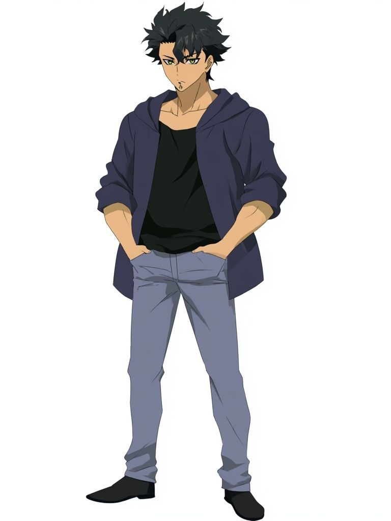 Anime Character Portrait Poster. poster detail