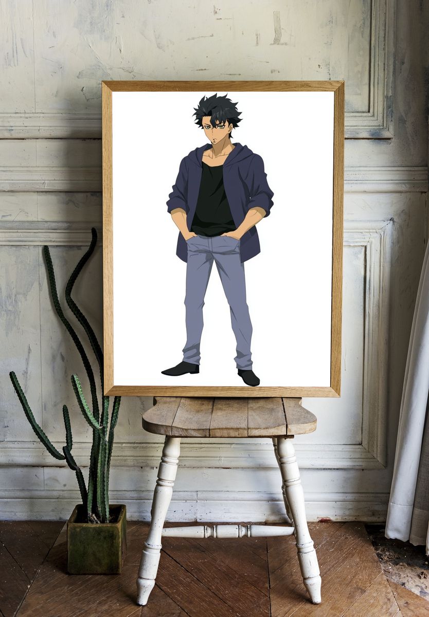 Anime Character Portrait Poster. room preview