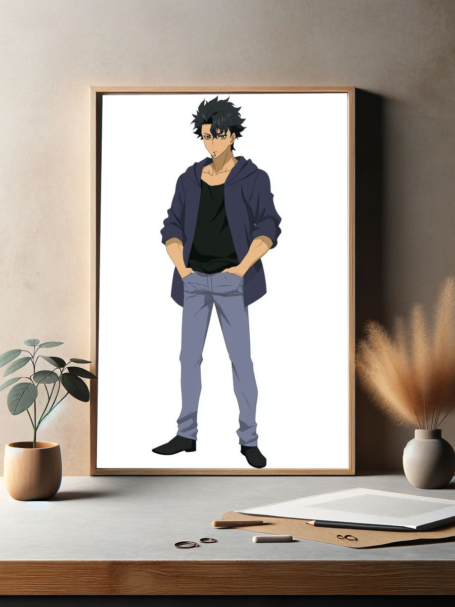 Anime Character Portrait Poster. — room view 2