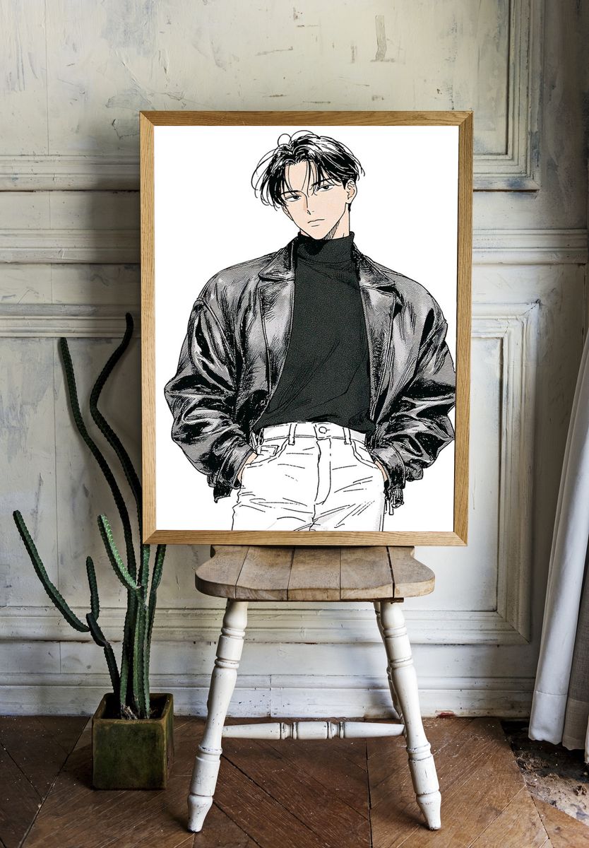 Anime Fashion Portrait Poster. room preview
