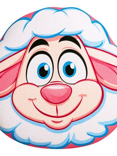 Cute Sheep Cartoon Print.