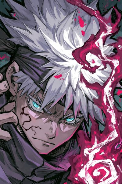 Anime Warrior Portrait Print.