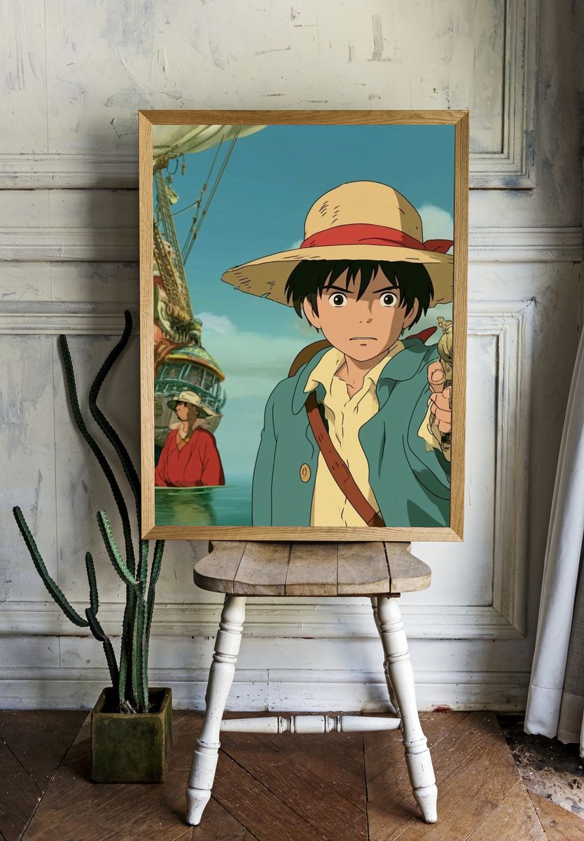 Anime Pirate Adventure Poster. — room view 1