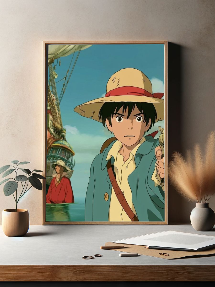Anime Pirate Adventure Poster. — room view 2