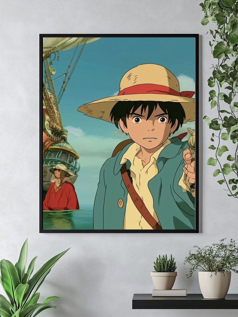 Anime Pirate Adventure Poster. — room view 4