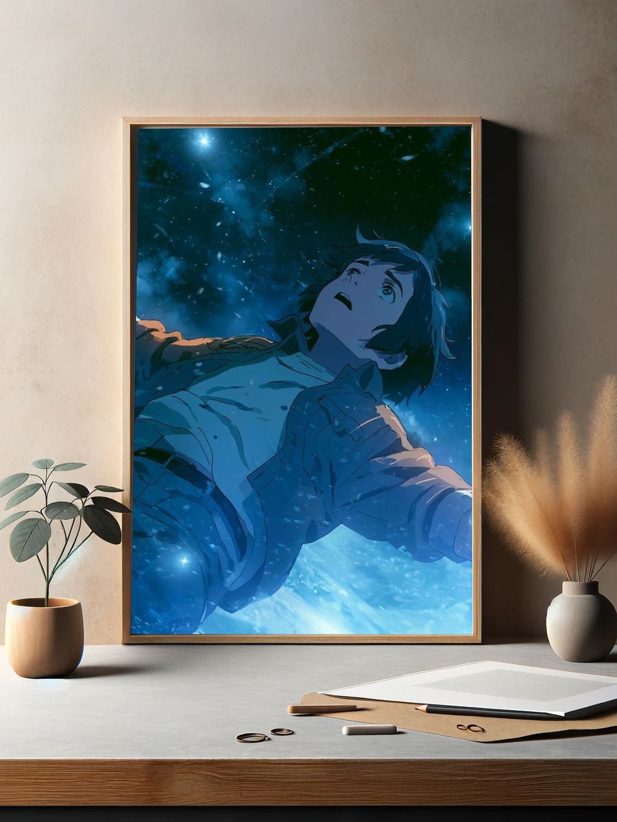 Starry Sky Anime Poster. — room view 2