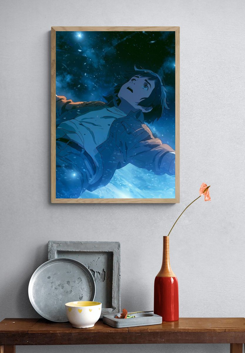 Starry Sky Anime Poster. — room view 3