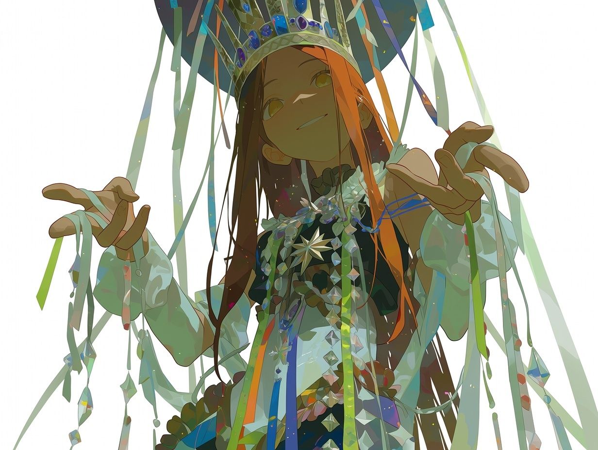 Fantasy Princess Digital Art Poster. poster — anime art