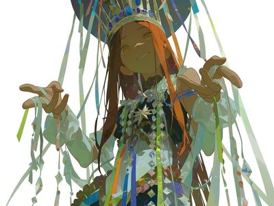 Fantasy Princess Digital Art Poster.