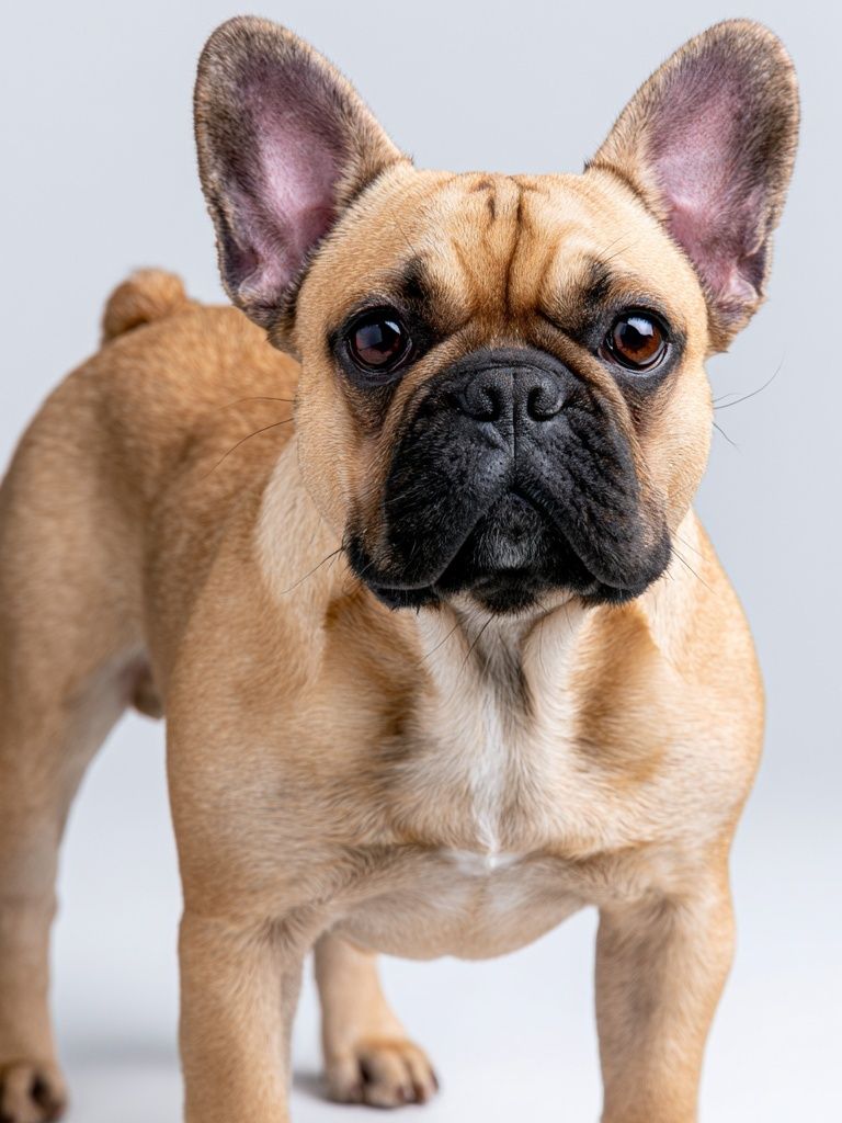 French Bulldog Portrait Poster. poster — animals art