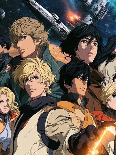 Space Opera Ensemble Anime Poster.