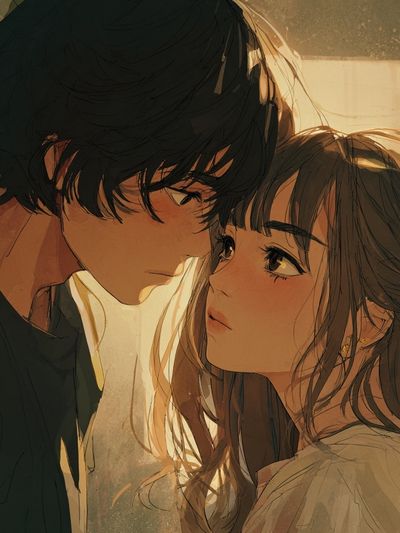 Tender Anime Romance Poster