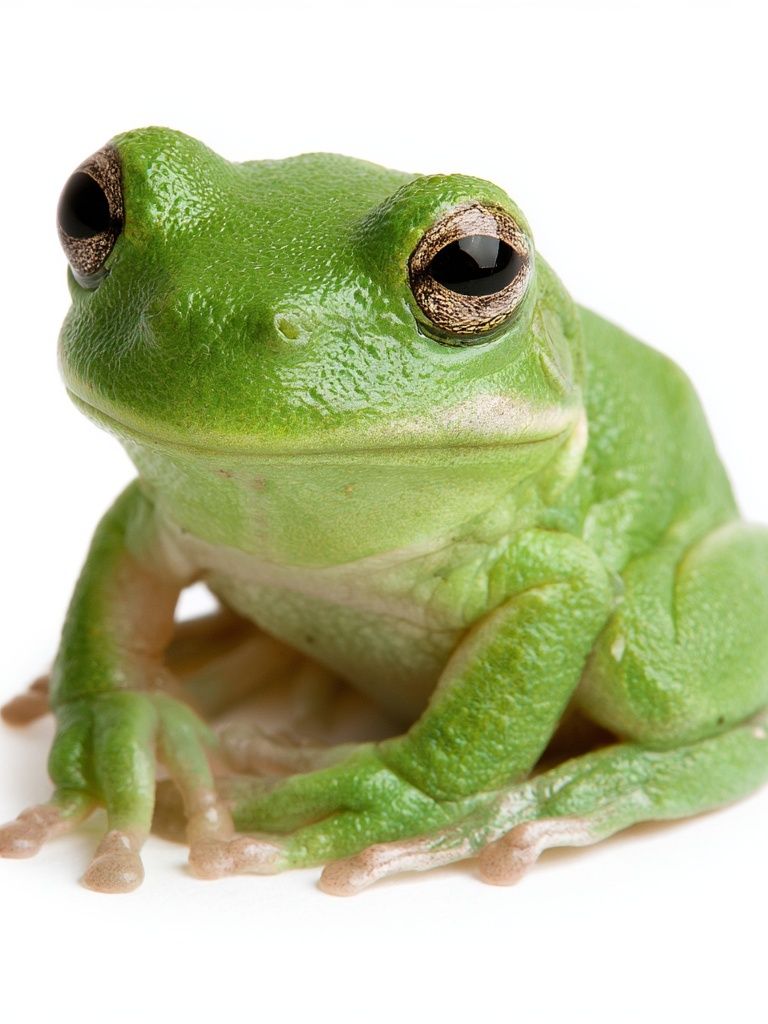 Green Tree Frog Photography Poster. poster — animals art