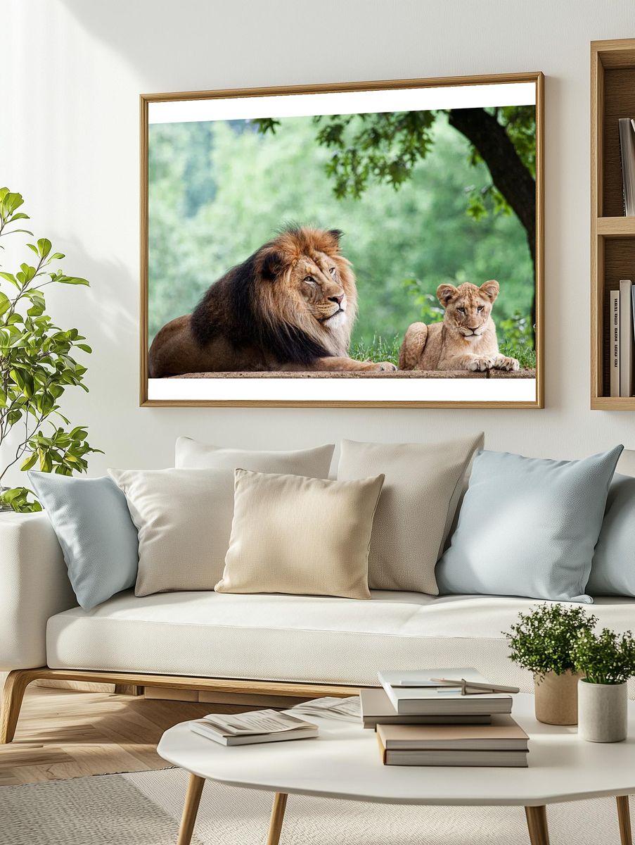 African Lion (2011) Mehgan Murphy. — room view 2