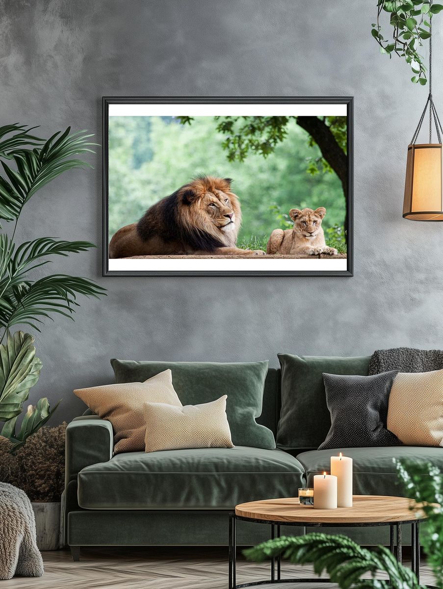 African Lion (2011) Mehgan Murphy. — room view 4