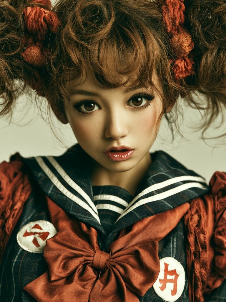 Anime Doll Portrait Poster. poster — anime art
