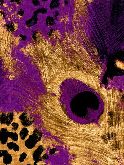 Leopard Eye Pop-Art Print.