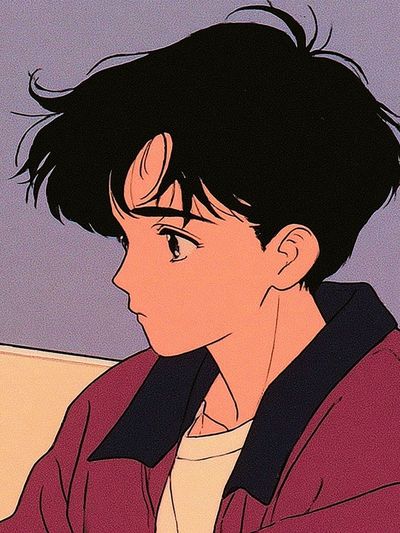 Anime Portrait Poster.