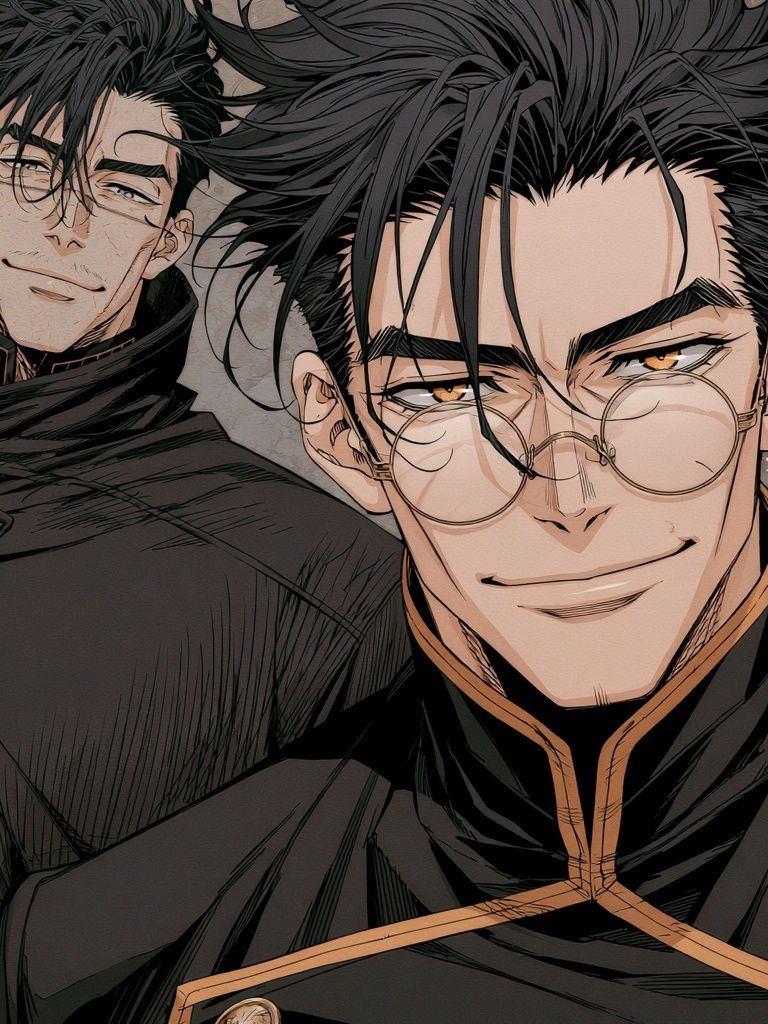 Anime Duo Portrait Poster. poster detail