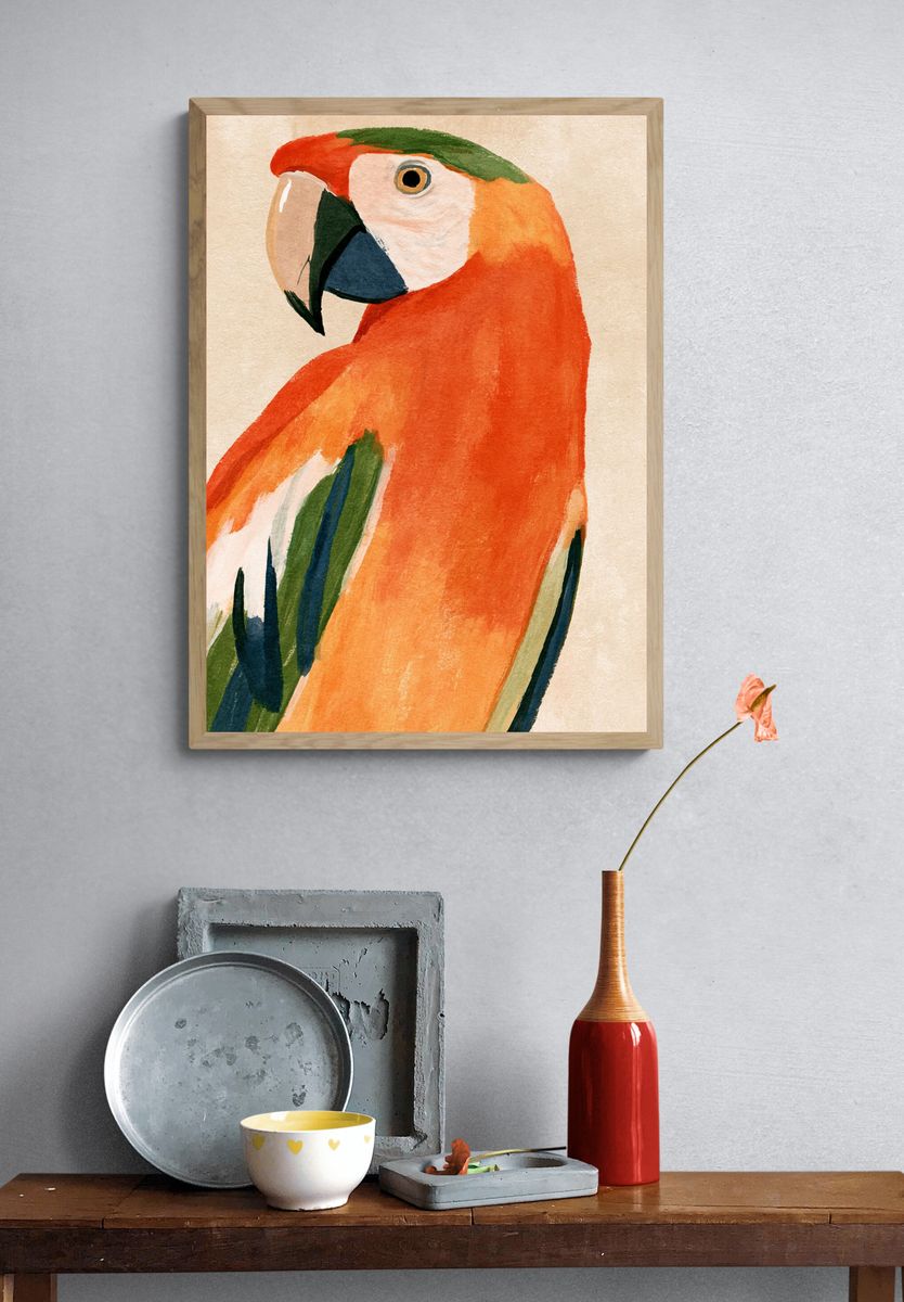 Cute Calico Kitten Photography Poster. — room view 3