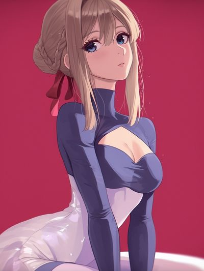 Anime Portrait Poster.