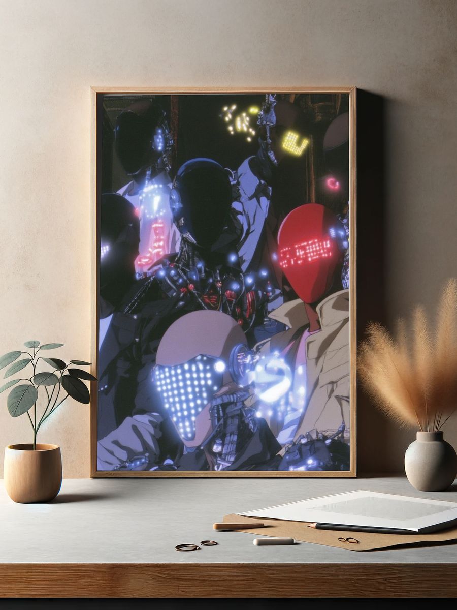 Cyberpunk Android Ensemble Poster. — room view 2
