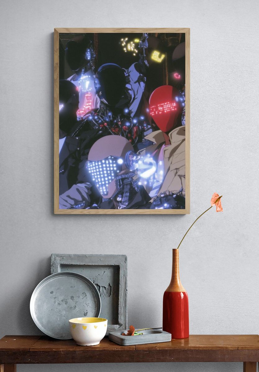 Cyberpunk Android Ensemble Poster. — room view 3