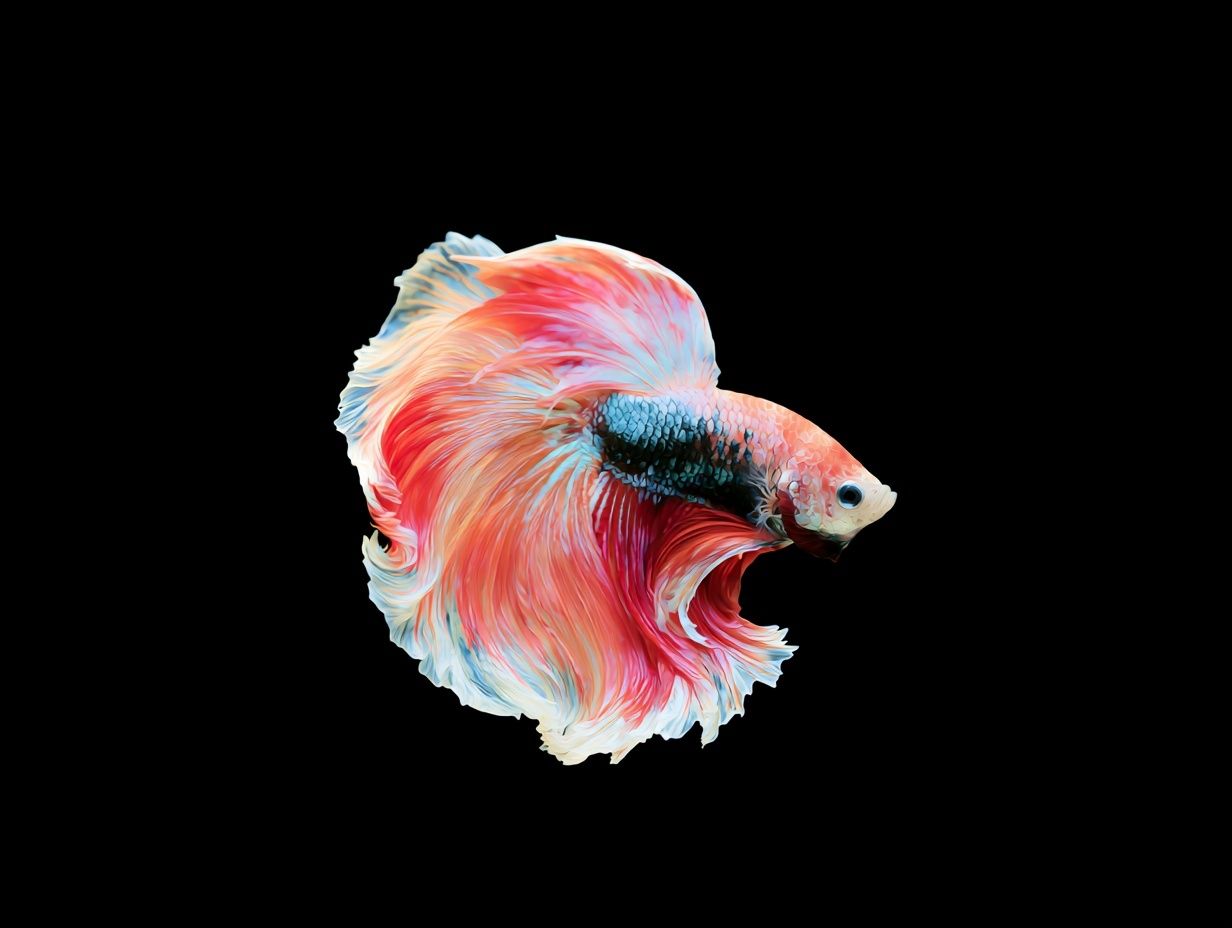 Betta Fish Digital Art Poster. poster detail