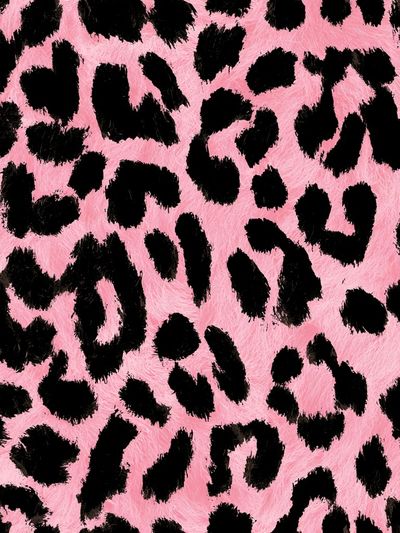Pink Leopard Print Poster.