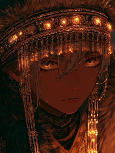 Mystic Anime Portrait Poster.