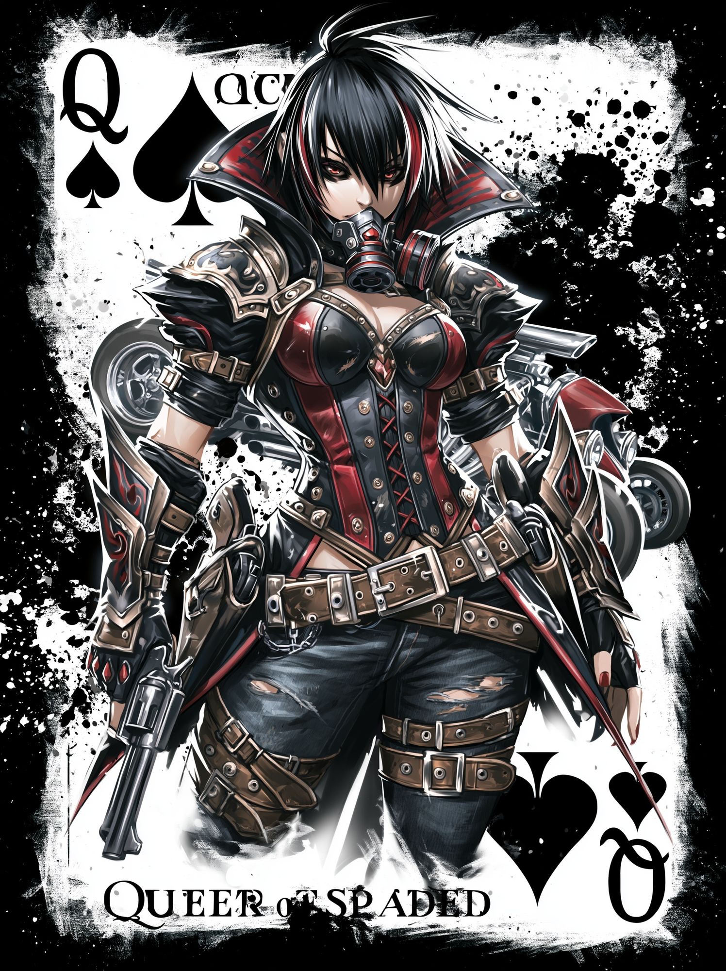 Queen of Spades Anime Poster. poster detail