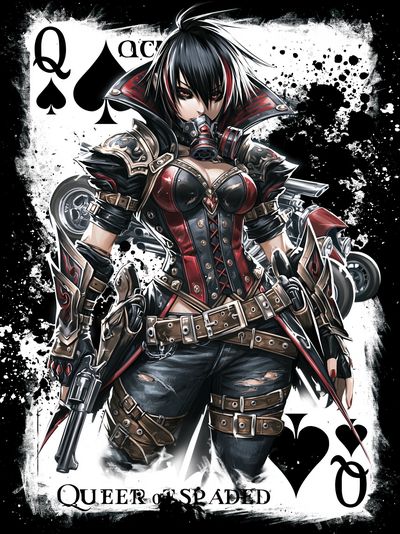 Queen of Spades Anime Poster. poster