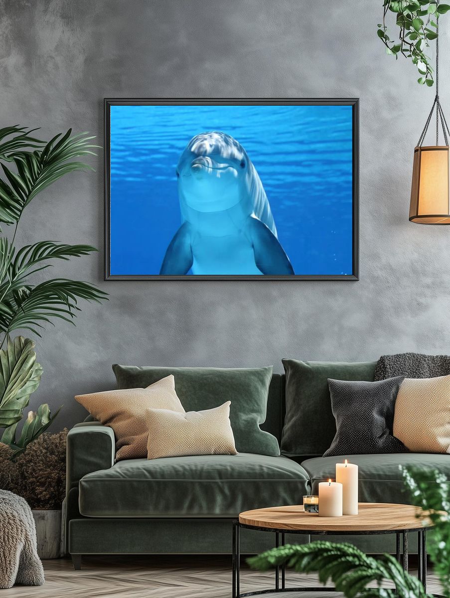 Darkened image dolphin. — room view 4