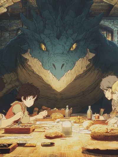 Dragon Feast Studio Ghibli Print.