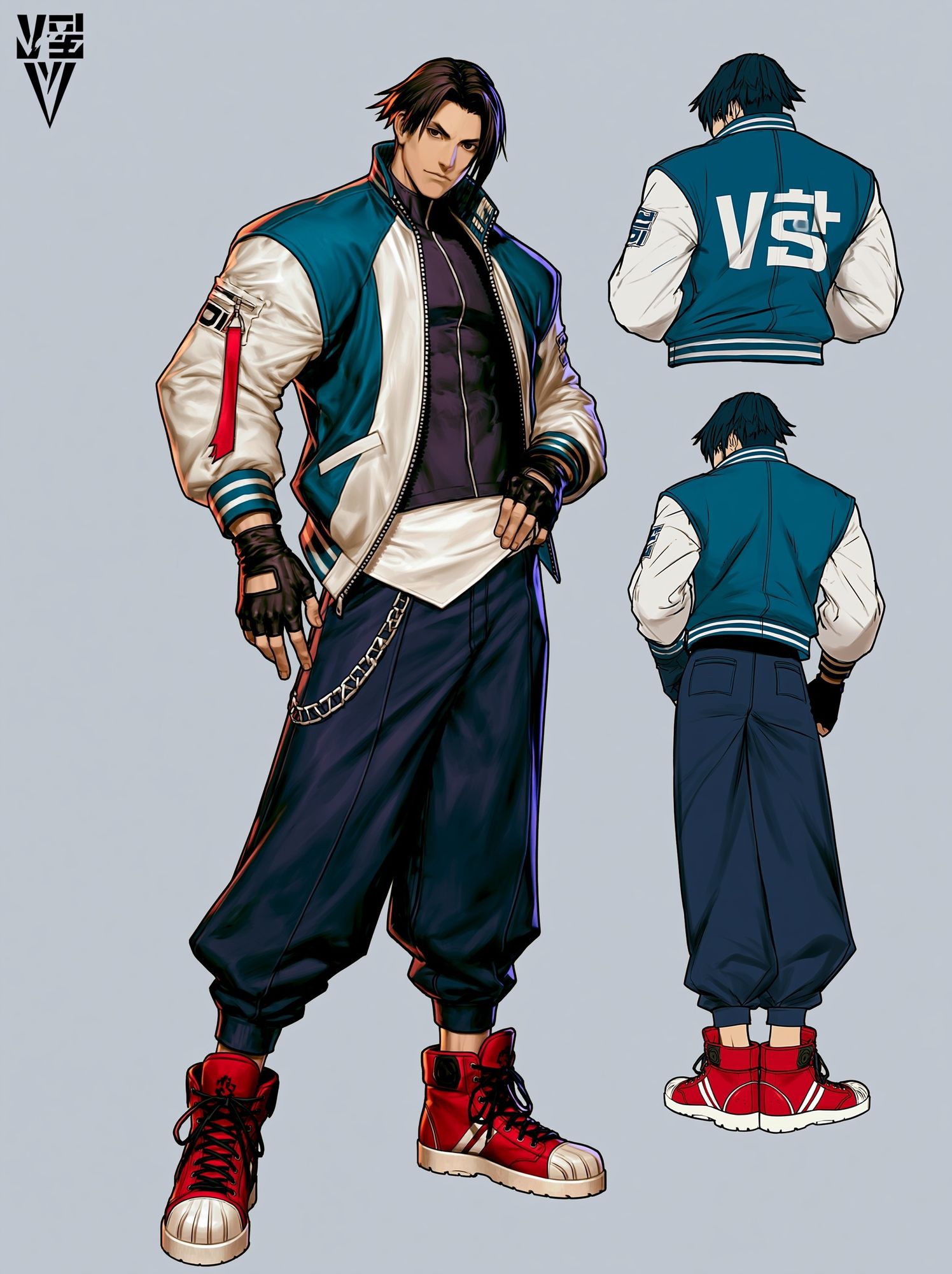 Anime Streetwear Character Poster. poster — anime art