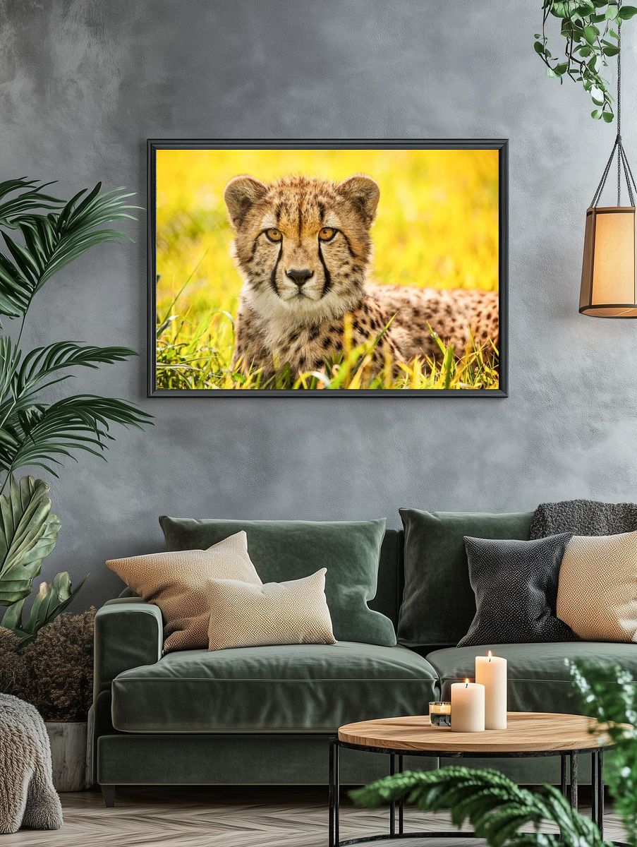 Cheetah (2014) Ronda Gregorio. Original. — room view 4