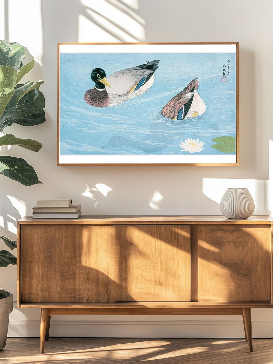 Ducks (1920) print high resolution. — room view 3