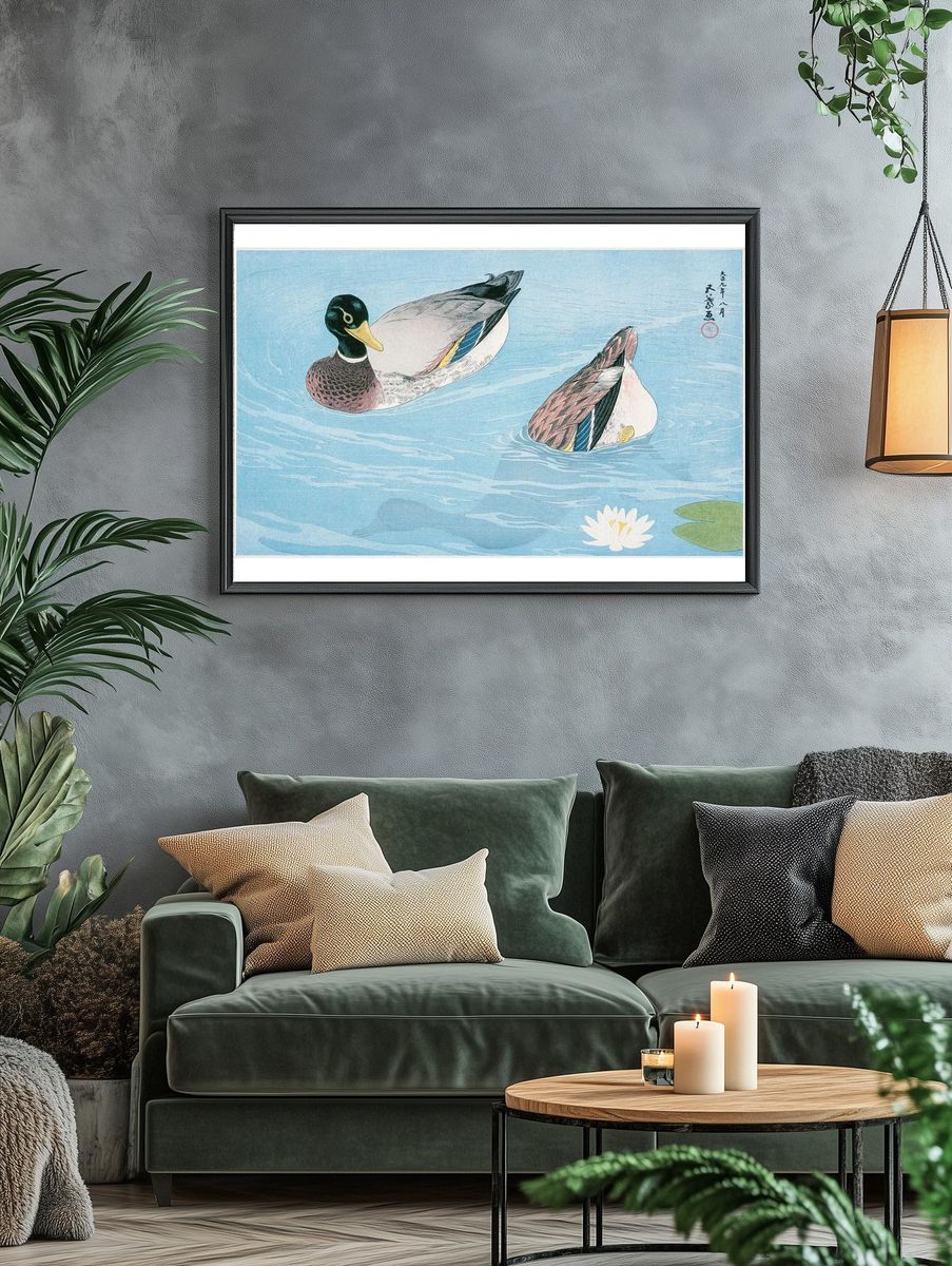 Ducks (1920) print high resolution. — room view 4