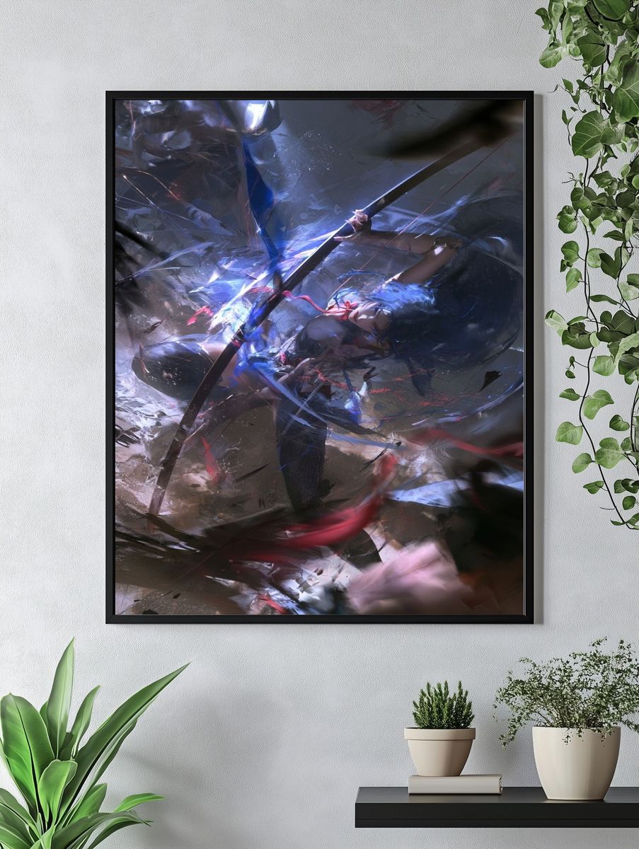 Anime Archer Battle Poster. — room view 4