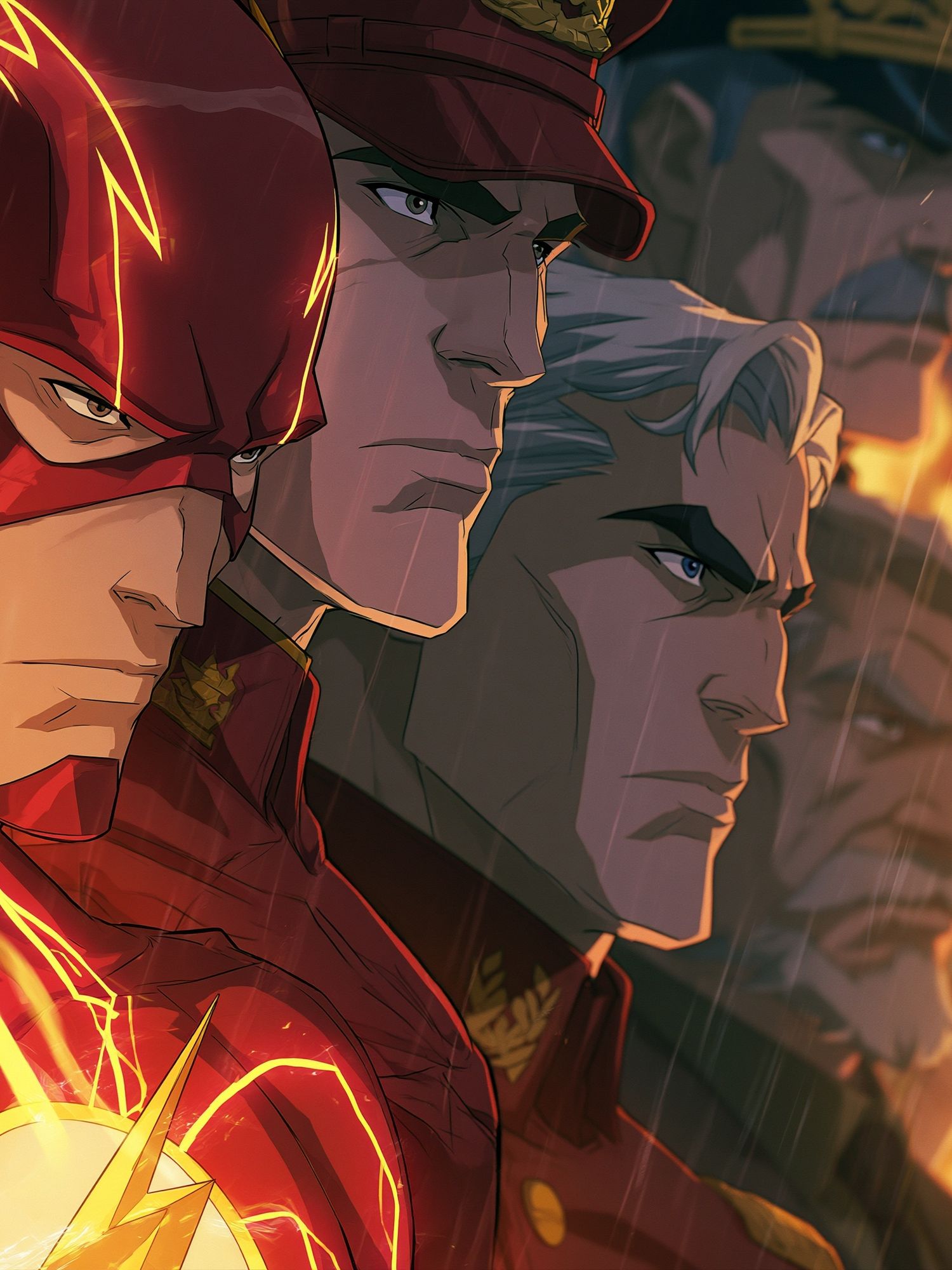 The Flash Heroes Anime Poster. poster detail