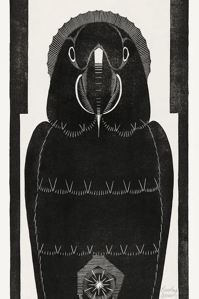 Ara (c.1926) print high resolution. poster
