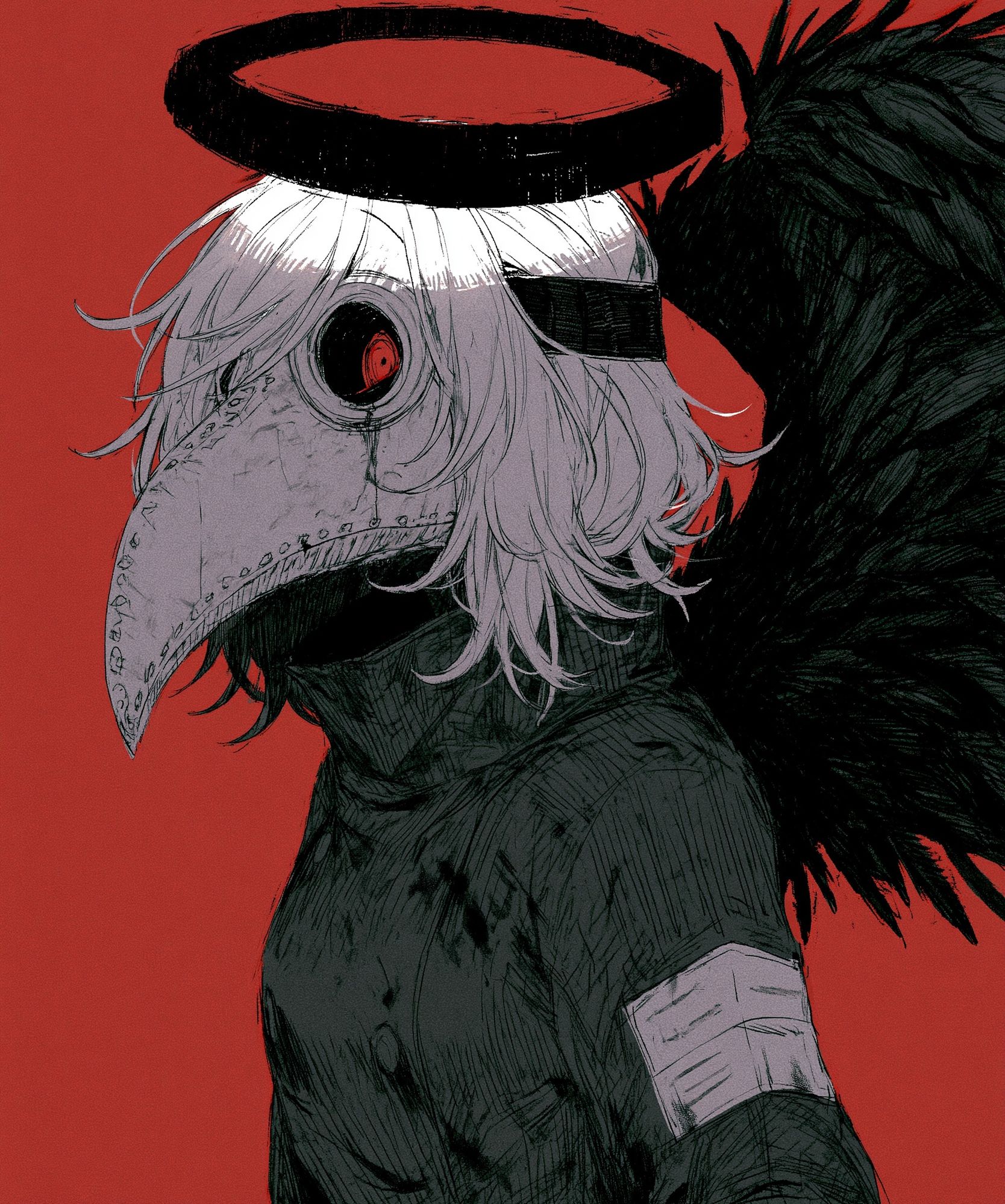Plague Doctor Anime Poster. poster detail