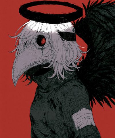 Plague Doctor Anime Poster.
