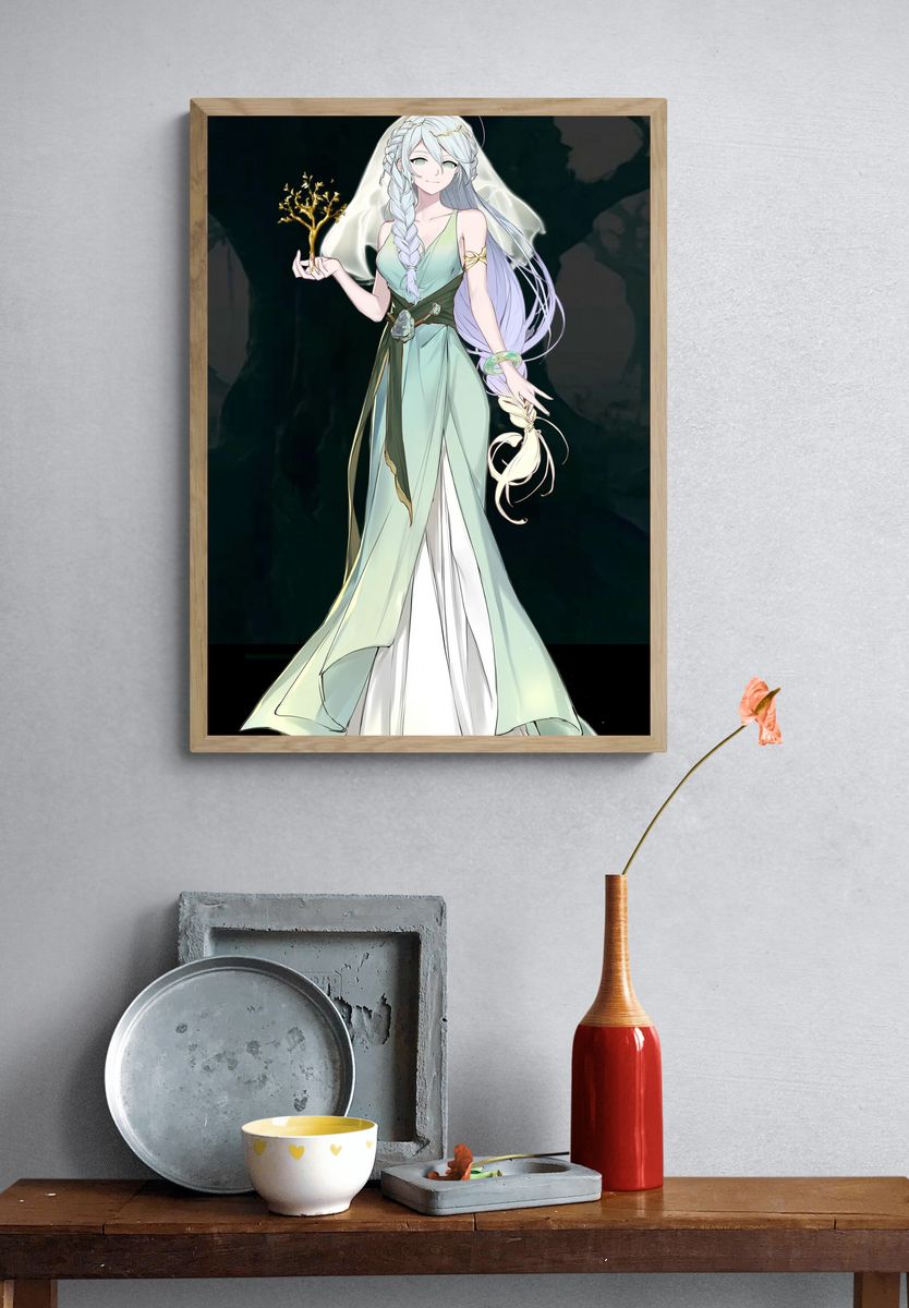 Mystic Elf Anime Poster. — room view 3