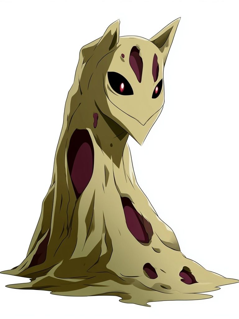 Mimikyu Character Illustration Poster. poster — anime art