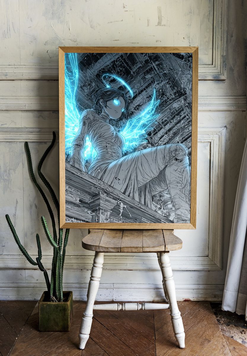 Celestial Angel Manga Poster. — room view 1
