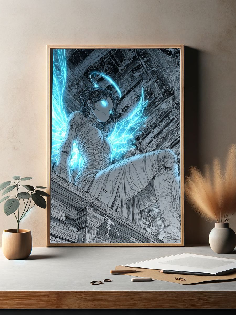 Celestial Angel Manga Poster. — room view 2